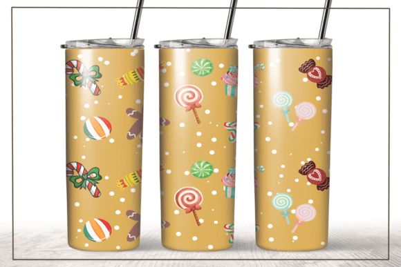 20 Oz Christmas Coffee Tumbler Wrap