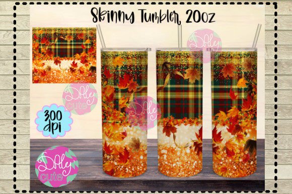 Autumn Tumbler Sublimation, 20oz Fall