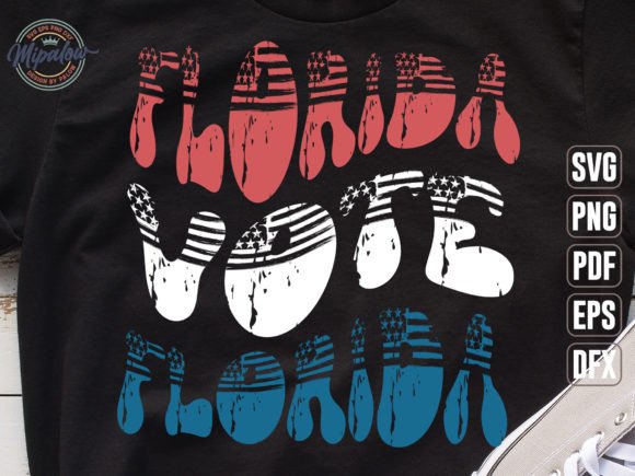 Florida Vote State Vintage SVG Sublimati