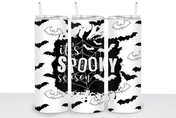 Halloween Spooky Season Tumbler Wrap