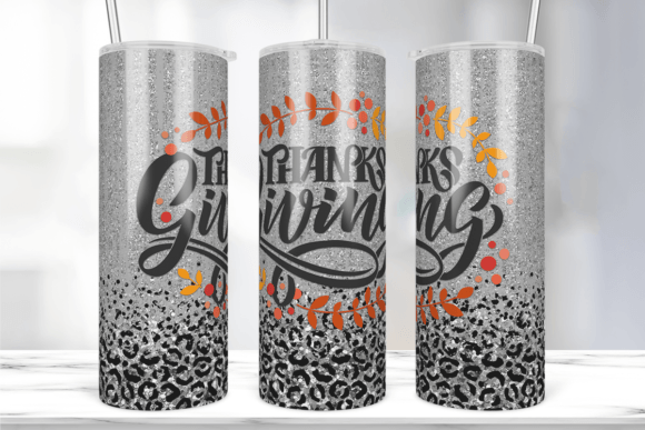 Happy Thanksgiving 20oz Tumbler Wrap