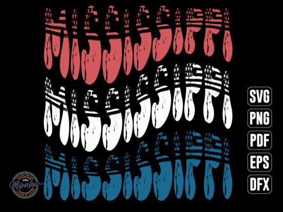 Mississippi State Vintage SVG Sublimatio