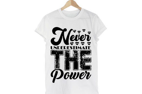 Strong Woman SVG Design Never