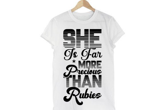 Strong Woman SVG Design: She Is Far More